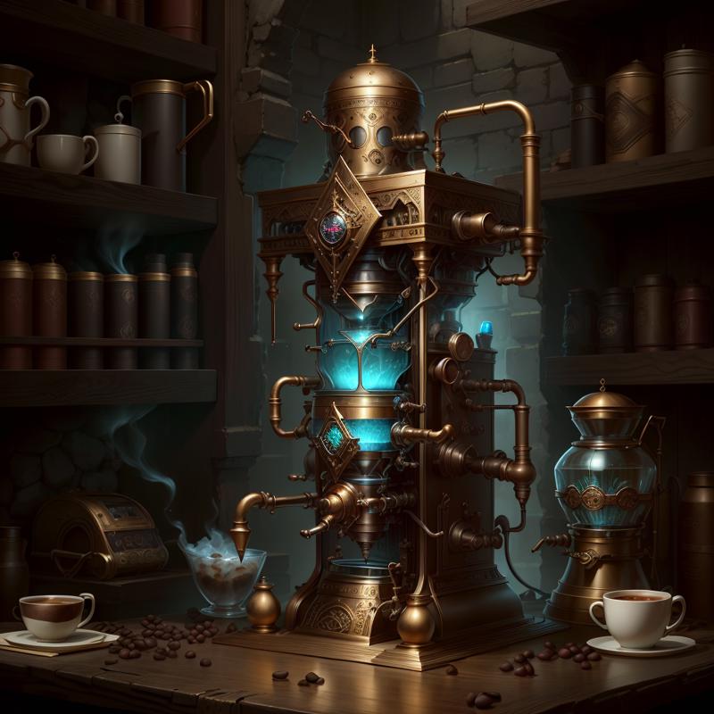 04934-1444517596-, dwemertech,ancient ,coffee machine , detailed background,brass.png